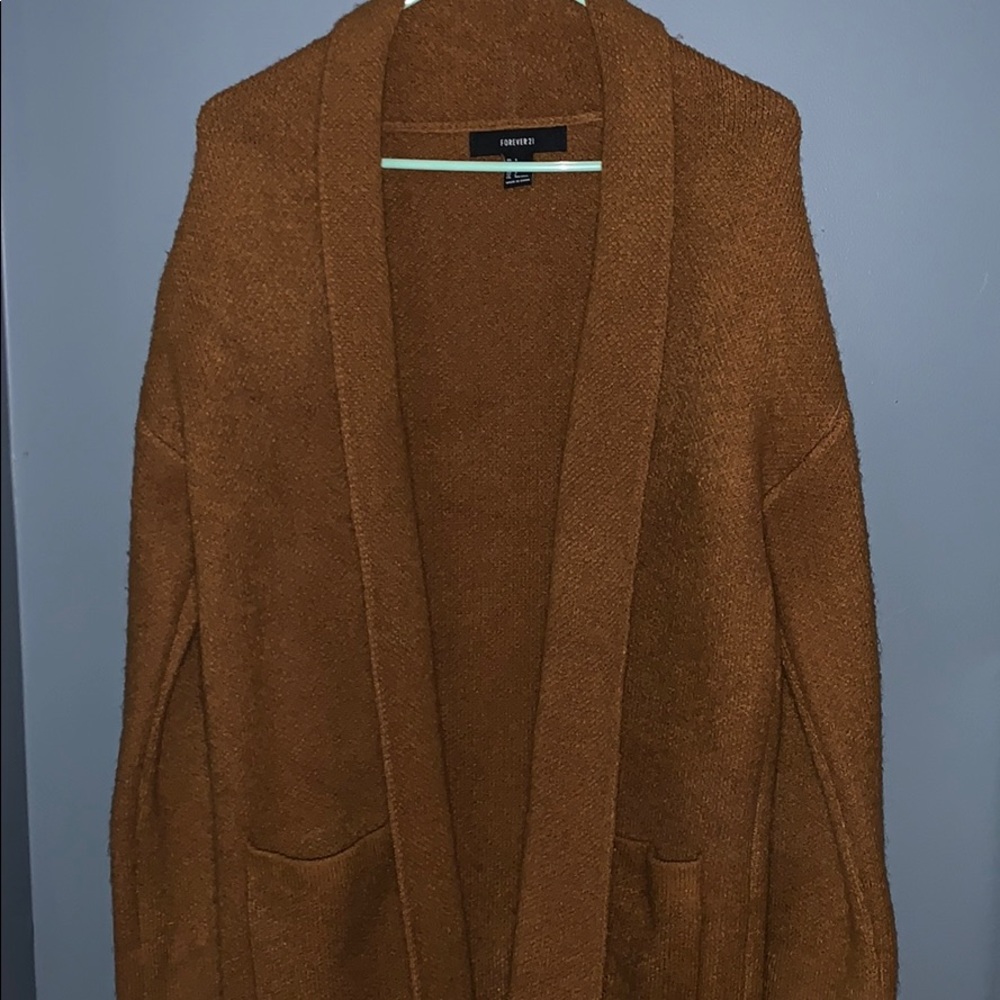 Thick cardigan sweater size small